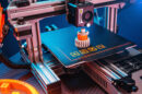 FDM printer with half finished 3D Print
