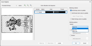 Embroidery User Guide: Using Hatch Auto Digitize - Northeastern Makerspaces