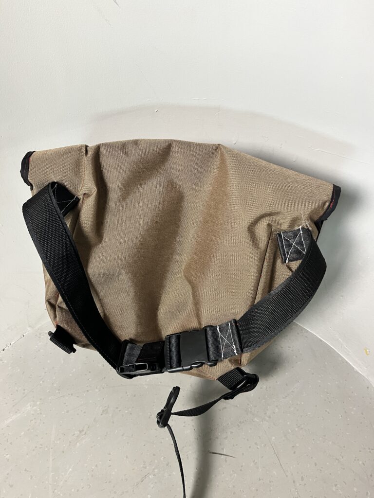 back of finished bag
