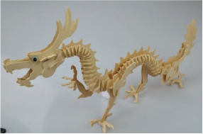 Balsa Dragon Model